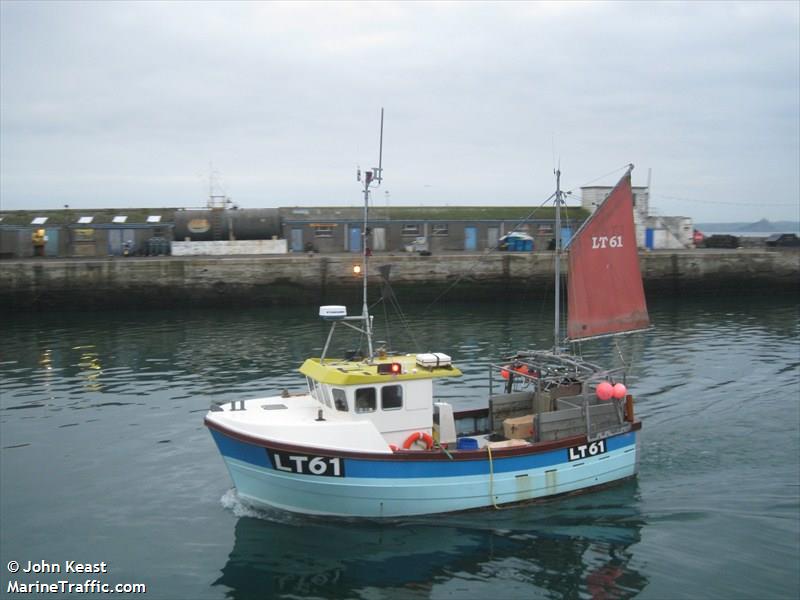 fv sea spray th61 (Fishing vessel) - IMO , MMSI 235028301, Call Sign MNGG9 under the flag of United Kingdom (UK)
