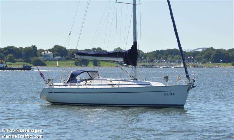 eagle (Sailing vessel) - IMO , MMSI 244100889, Call Sign PE8763 under the flag of Netherlands