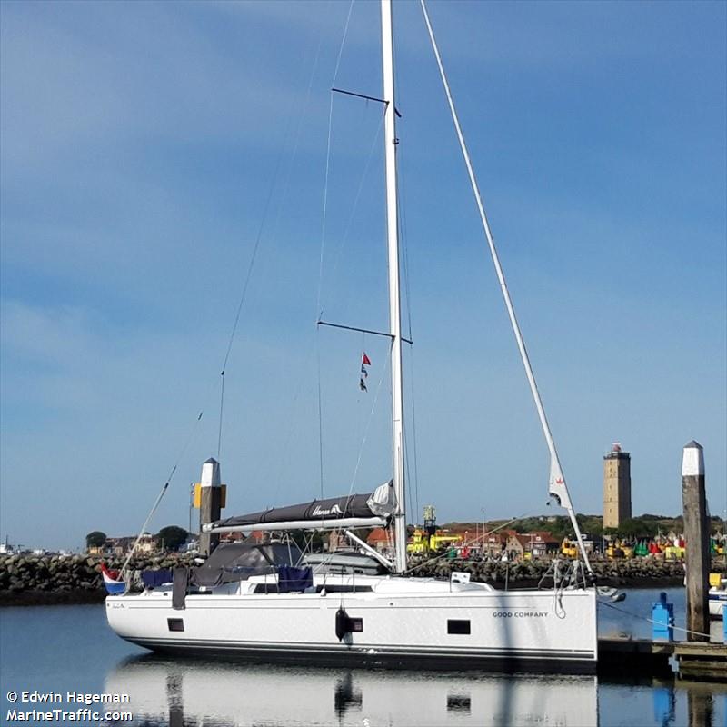 good company (Pleasure craft) - IMO , MMSI 244237618, Call Sign PC5487 under the flag of Netherlands
