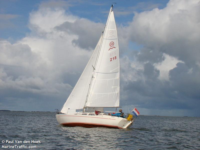 alk (Sailing vessel) - IMO , MMSI 244615053, Call Sign PI7030 under the flag of Netherlands