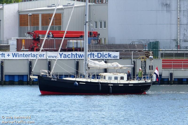 boris (Pleasure craft) - IMO , MMSI 244620444, Call Sign PF6313 under the flag of Netherlands