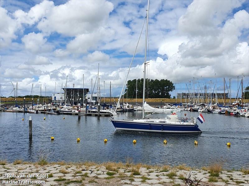 sy svana (Sailing vessel) - IMO , MMSI 244660481, Call Sign PB4726 under the flag of Netherlands