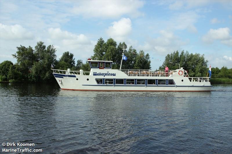 wetterprinses (Passenger ship) - IMO , MMSI 244710679, Call Sign PD9595 under the flag of Netherlands