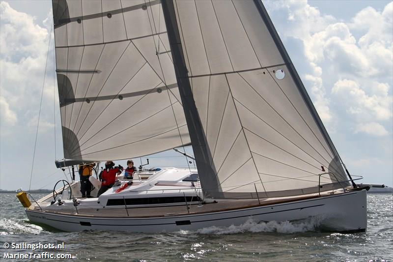 zoute zoen (Pleasure craft) - IMO , MMSI 244750858, Call Sign PD9964 under the flag of Netherlands