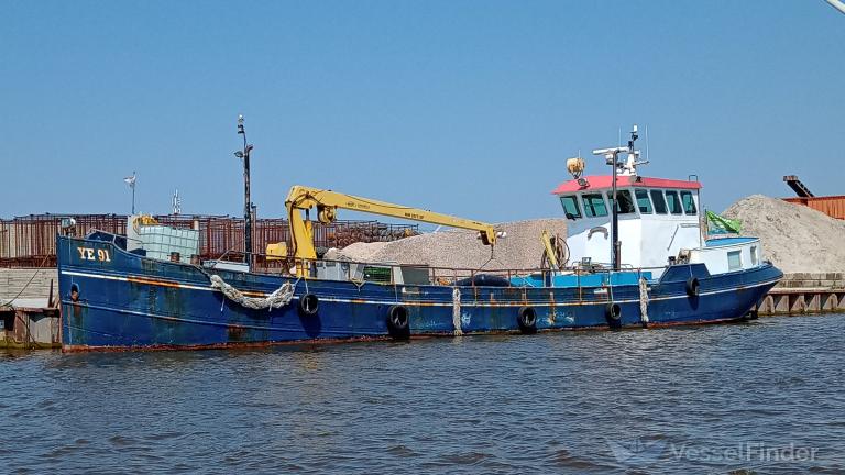 ye91 adriaan (Fishing vessel) - IMO , MMSI 244774000, Call Sign PD3629 under the flag of Netherlands