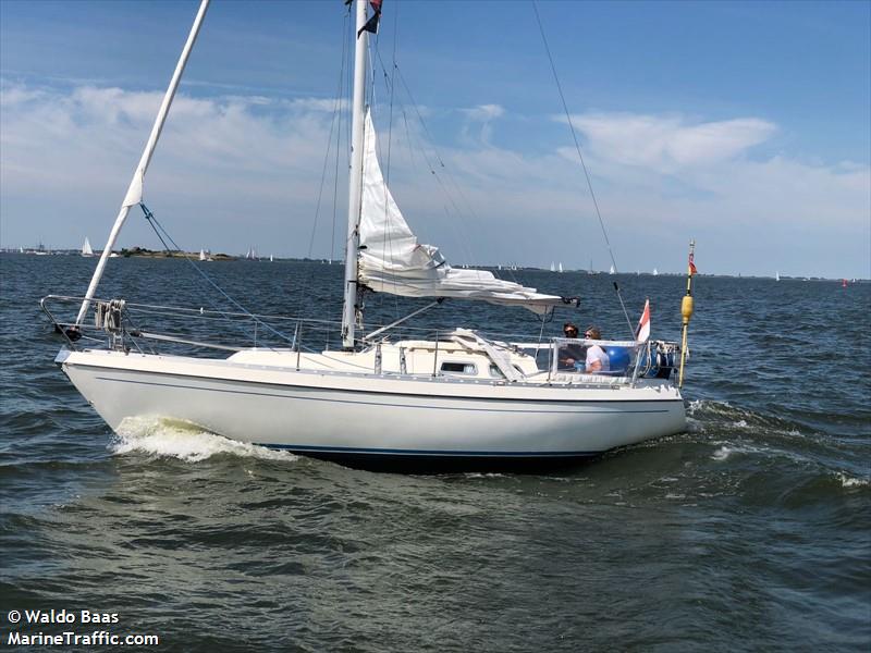 larry (Sailing vessel) - IMO , MMSI 244810786, Call Sign PD6214 under the flag of Netherlands