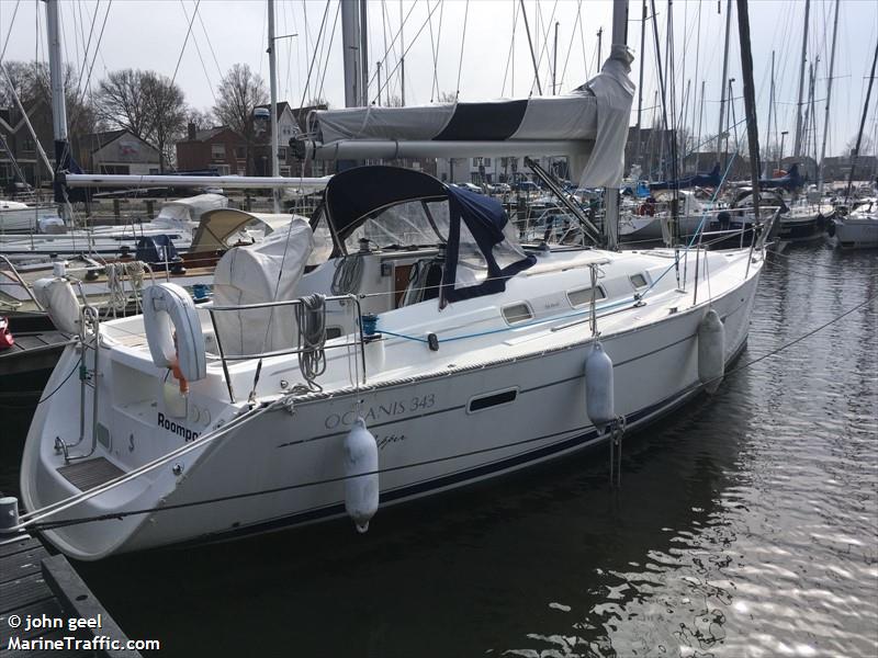 theta (Sailing vessel) - IMO , MMSI 244810945, Call Sign PD3847 under the flag of Netherlands