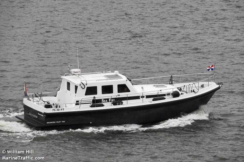 sea fire (Pleasure craft) - IMO , MMSI 244850201 under the flag of Netherlands