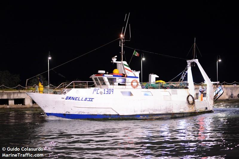 ornello 2 (Fishing vessel) - IMO , MMSI 247101360 under the flag of Italy