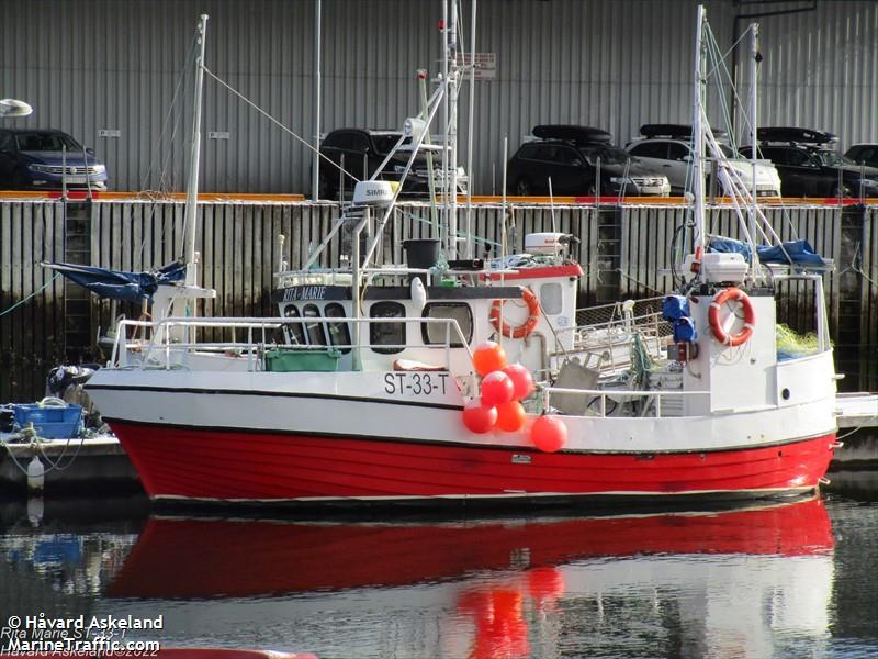 rita marie (Fishing vessel) - IMO , MMSI 257186500 under the flag of Norway