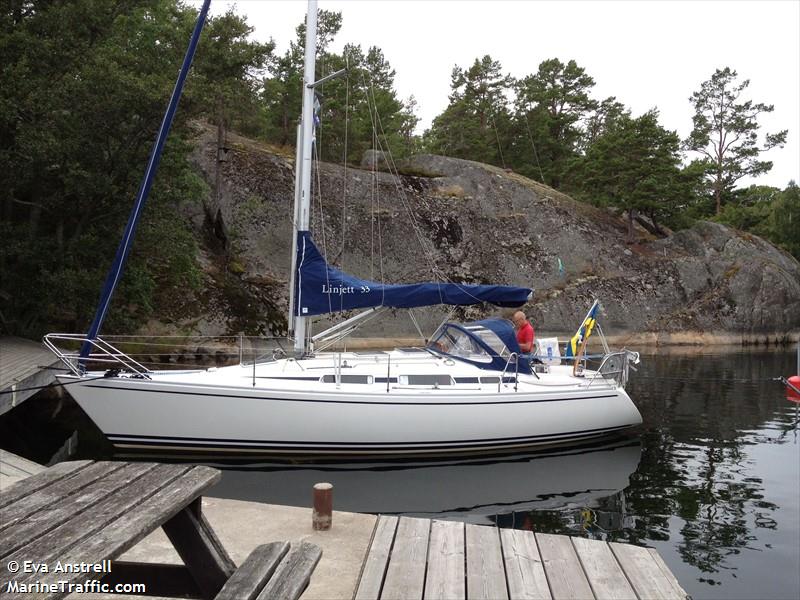 tant blaa (Pleasure craft) - IMO , MMSI 265561440, Call Sign SC6436 under the flag of Sweden