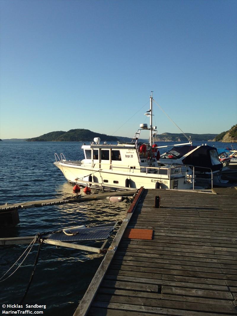 targa (Pleasure craft) - IMO , MMSI 265737780, Call Sign SFD2017 under the flag of Sweden