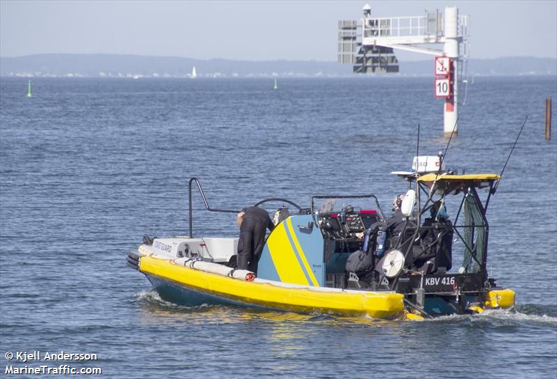 kbv 416 (Law enforcment) - IMO , MMSI 265805860, Call Sign 7SA2842 under the flag of Sweden