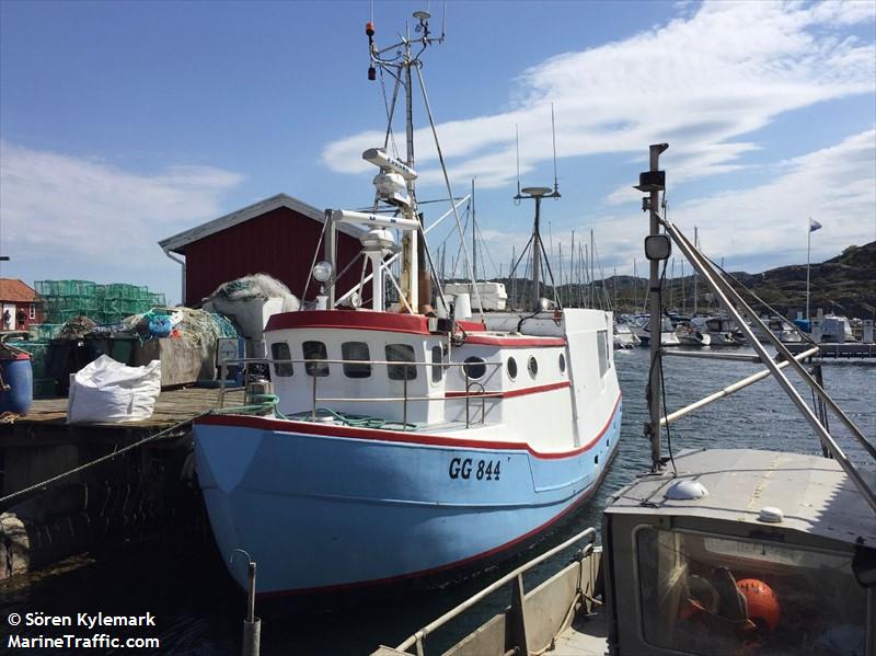 idunn gg844 (Fishing vessel) - IMO , MMSI 265828710, Call Sign SFD2004 under the flag of Sweden