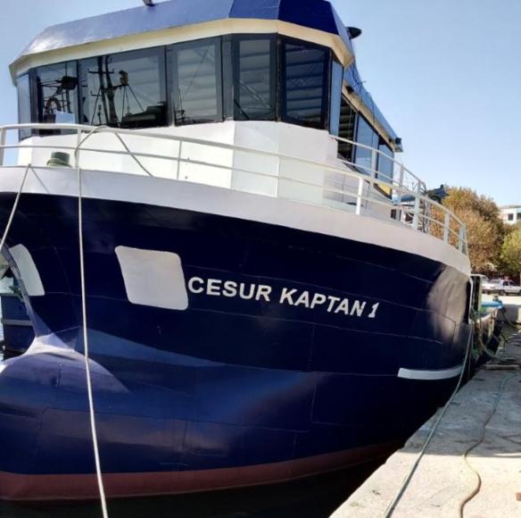 cesur kaptan 1 (Fishing vessel) - IMO , MMSI 271073372 under the flag of Turkey
