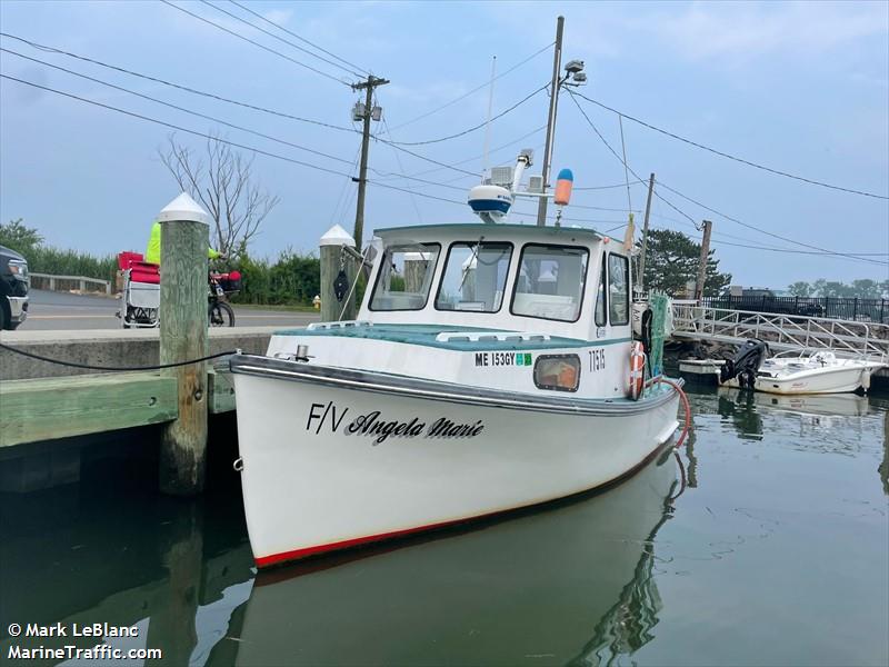 angela marie (Fishing vessel) - IMO , MMSI 367450010, Call Sign WDF4281 under the flag of United States (USA)
