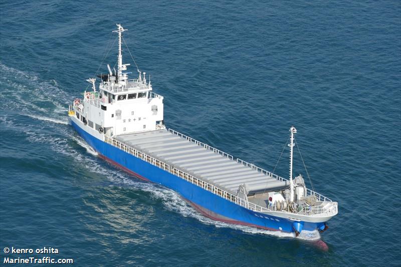 no3.tsuruyoshi maru (Cargo ship) - IMO , MMSI 431004452, Call Sign JD3519 under the flag of Japan