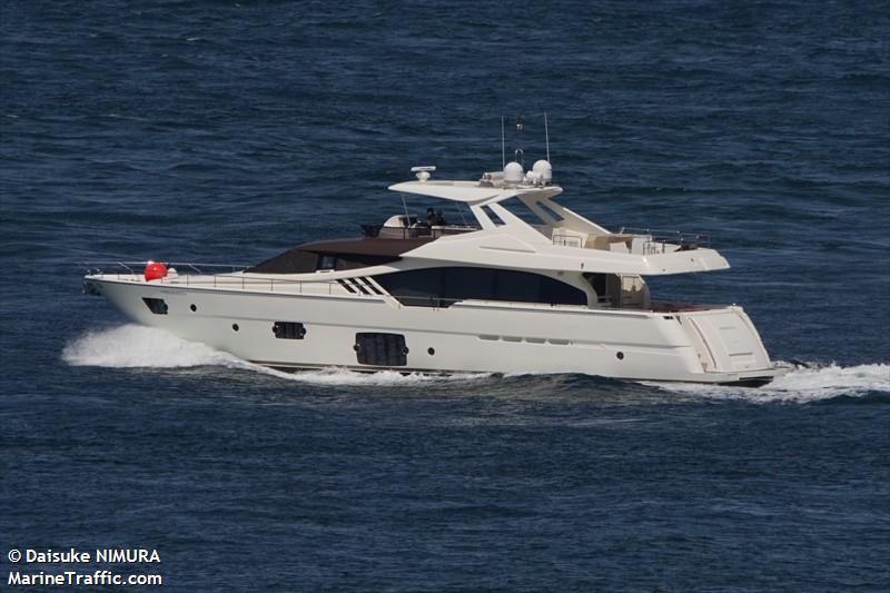primavera (Pleasure craft) - IMO , MMSI 431014866 under the flag of Japan
