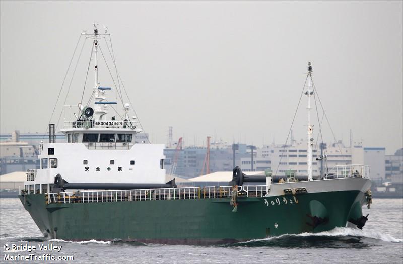 shouryuu (Cargo ship) - IMO , MMSI 431301766, Call Sign JD2116 under the flag of Japan