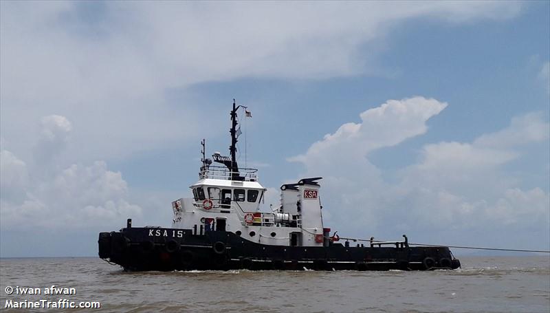 tb.ksa 15 (Tug) - IMO , MMSI 525300790, Call Sign YDA6076 under the flag of Indonesia