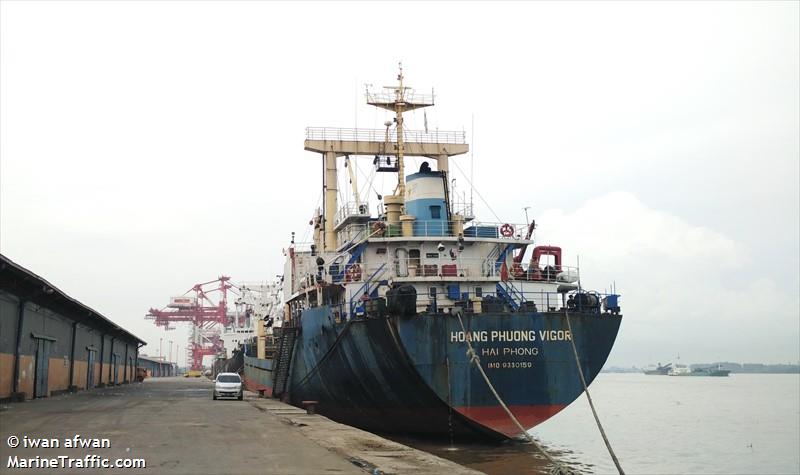 hoang phuong vigor (General Cargo Ship) - IMO 9330159, MMSI 574573000, Call Sign 3WMH under the flag of Vietnam