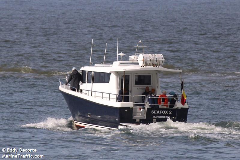 seafox 2 (Pleasure craft) - IMO , MMSI 205331730, Call Sign OP3317 under the flag of Belgium