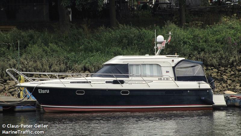 elsru (Pleasure craft) - IMO , MMSI 211132430, Call Sign DH3489 under the flag of Germany