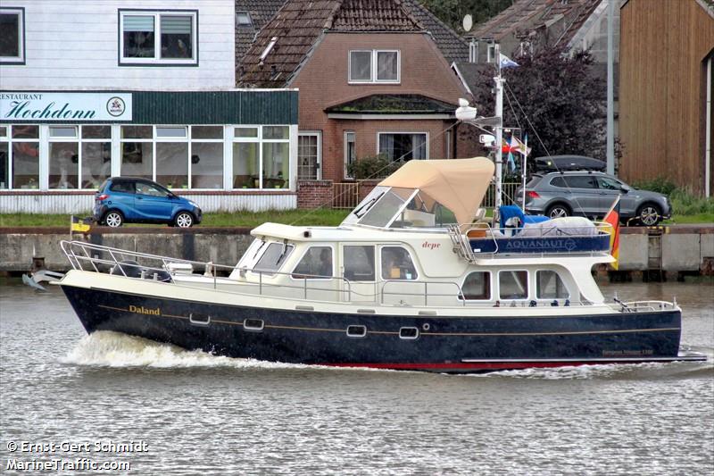 daland (Pleasure craft) - IMO , MMSI 211141290, Call Sign DEPV under the flag of Germany