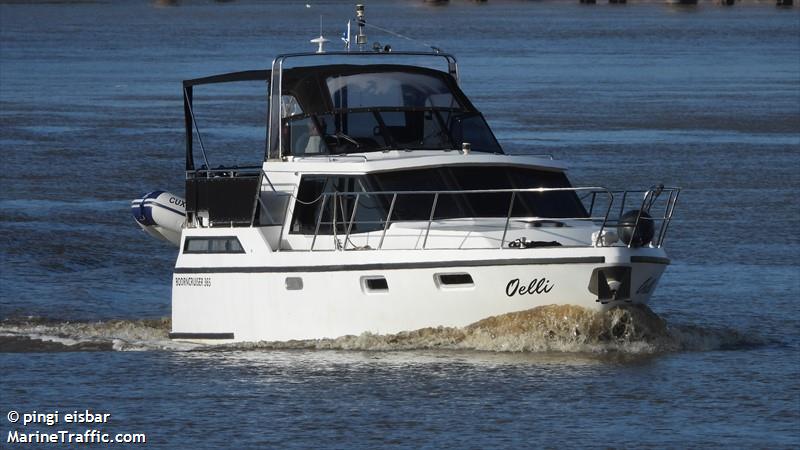 oelli (Pleasure craft) - IMO , MMSI 211261590 under the flag of Germany