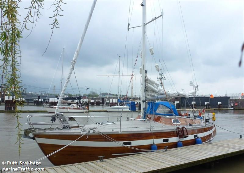 toby (Sailing vessel) - IMO , MMSI 211290380, Call Sign DB7649 under the flag of Germany