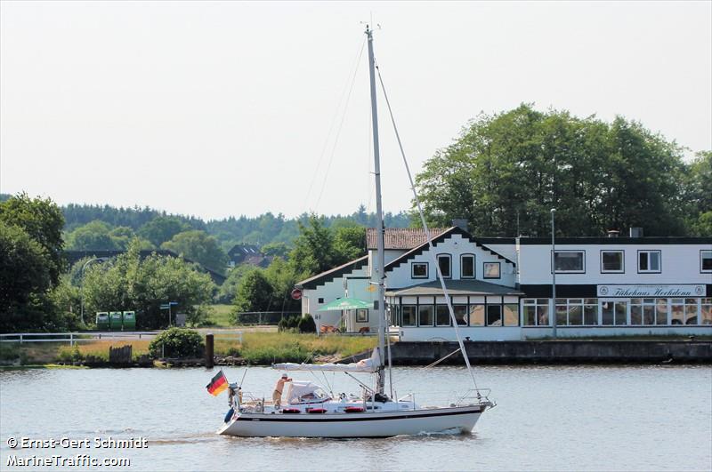 kalusi (Sailing vessel) - IMO , MMSI 211346450, Call Sign DA9367 under the flag of Germany