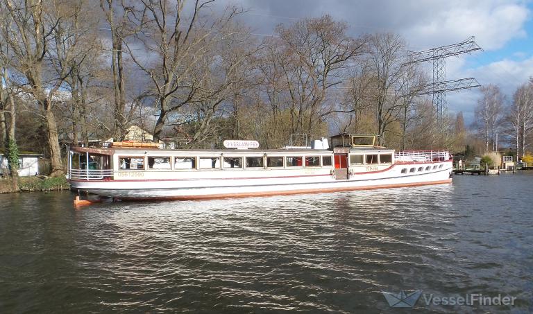 rhein (Passenger ship) - IMO , MMSI 211780530, Call Sign DC3754 under the flag of Germany