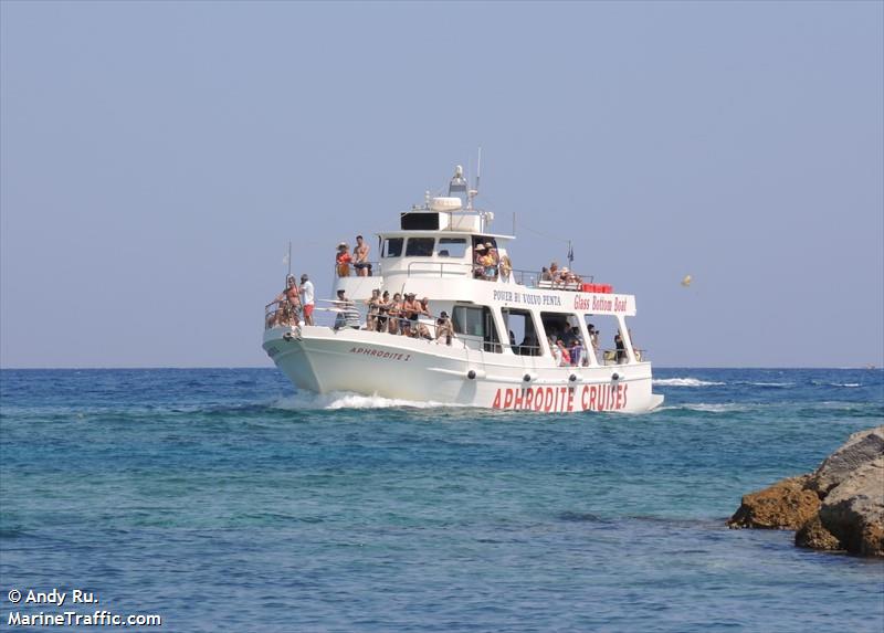 aphroditei (Pleasure craft) - IMO , MMSI 212983045, Call Sign P3VI3 under the flag of Cyprus