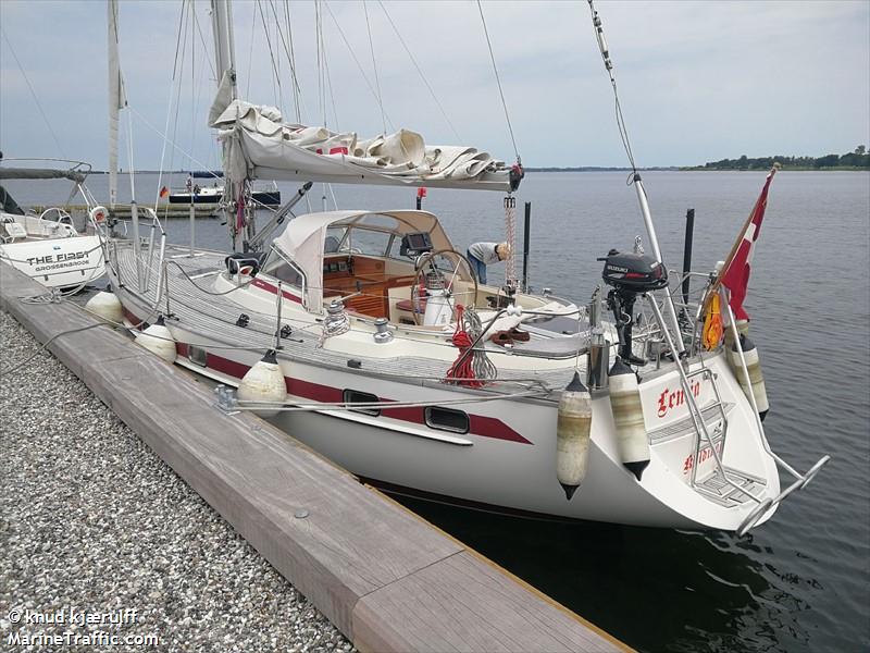 lentia (Pleasure craft) - IMO , MMSI 219001451, Call Sign XPB8979 under the flag of Denmark