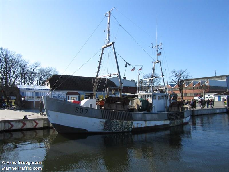 charlotte bjoern o83 (Fishing vessel) - IMO , MMSI 219001624, Call Sign XP2559 under the flag of Denmark