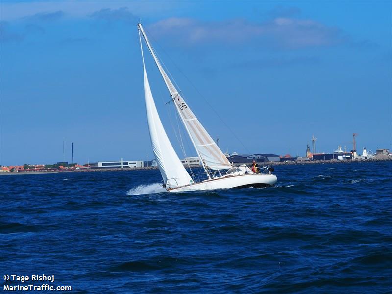 elona (Sailing vessel) - IMO , MMSI 219001895, Call Sign XPD3706 under the flag of Denmark