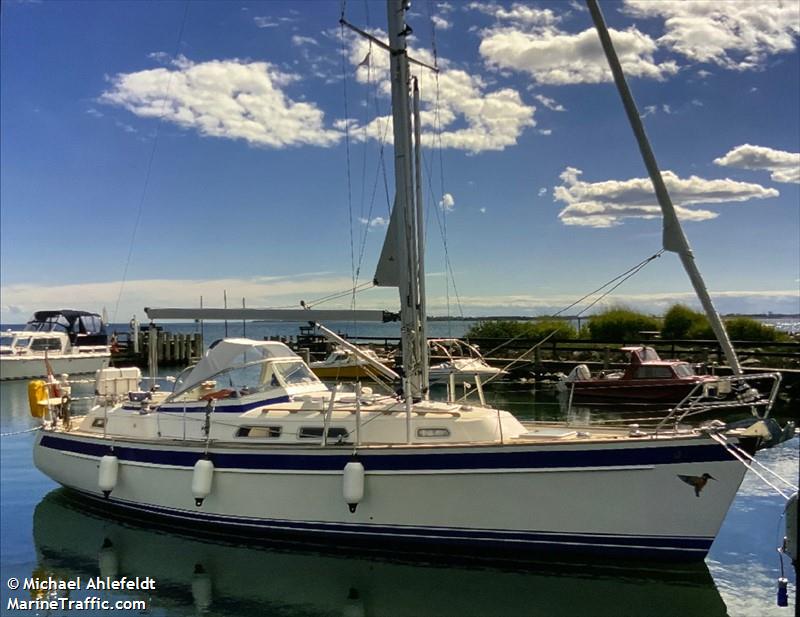 alcedine (Sailing vessel) - IMO , MMSI 219020360, Call Sign XPE6758 under the flag of Denmark
