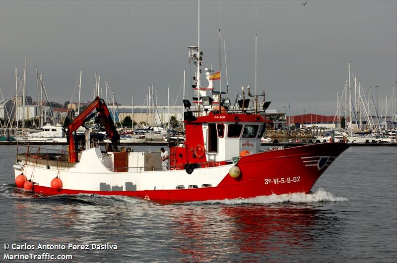 chiquita dos (Fishing vessel) - IMO , MMSI 224082850, Call Sign EA3358 under the flag of Spain