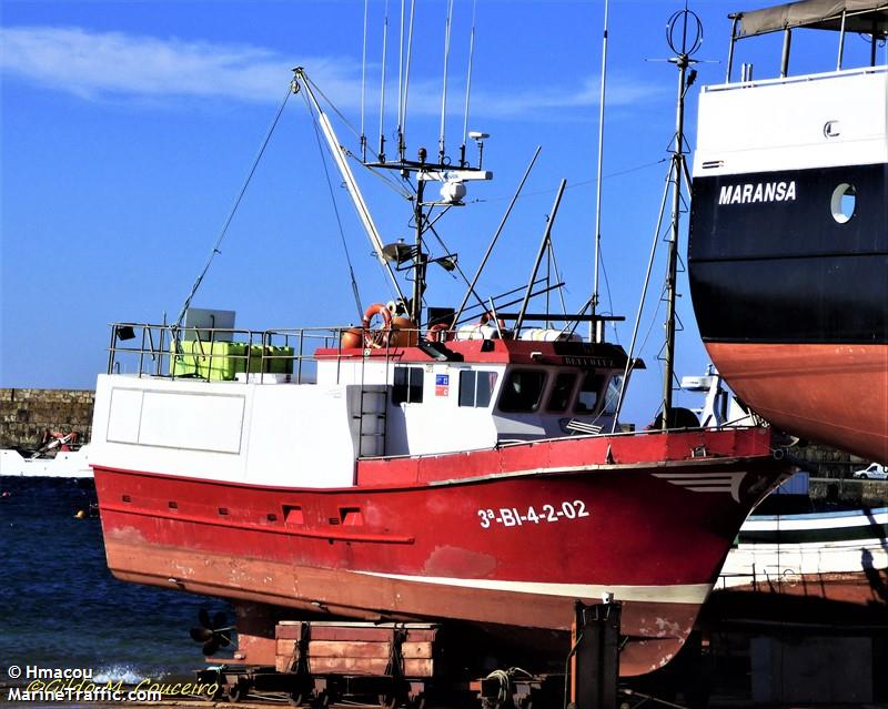 beti oitz (Fishing vessel) - IMO , MMSI 224096490, Call Sign EB8984 under the flag of Spain