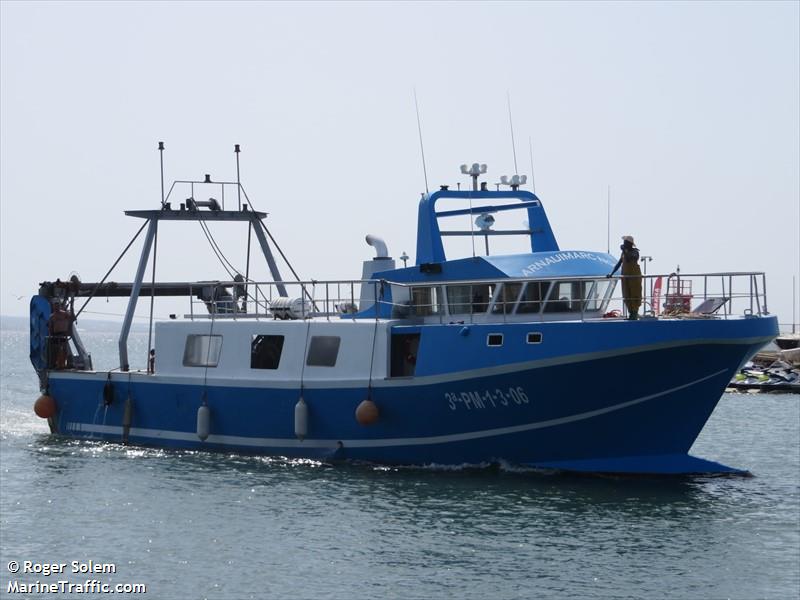 arnau i marc nou (Fishing vessel) - IMO , MMSI 224227590, Call Sign EA9247 under the flag of Spain