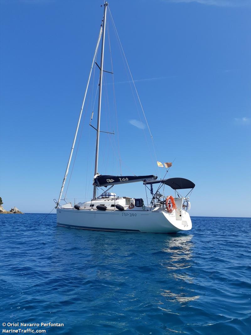 hakuna (Sailing vessel) - IMO , MMSI 225990130 under the flag of Spain