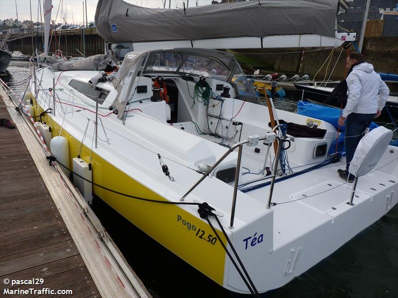 tea (Sailing vessel) - IMO , MMSI 227353110, Call Sign FAC8565 under the flag of France