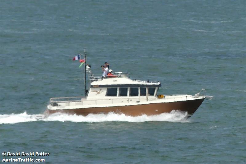 quelque part (Pleasure craft) - IMO , MMSI 227720970 under the flag of France