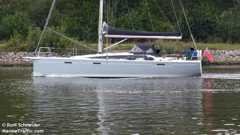 luna sea (Sailing vessel) - IMO , MMSI 232030160, Call Sign MHGB4 under the flag of United Kingdom (UK)