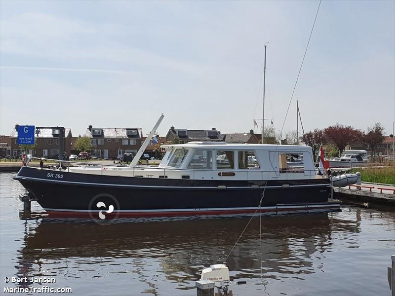 mon desir (Pleasure craft) - IMO , MMSI 244010396, Call Sign PE5331 under the flag of Netherlands