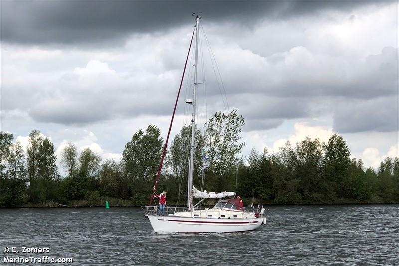 aetates (Sailing vessel) - IMO , MMSI 244020735, Call Sign PI5807 under the flag of Netherlands