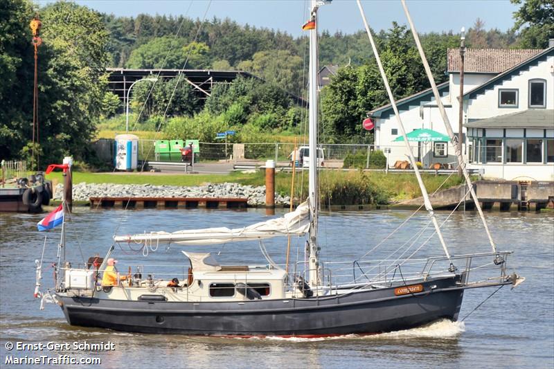 compaen (Pleasure craft) - IMO , MMSI 244058558, Call Sign PC3247 under the flag of Netherlands