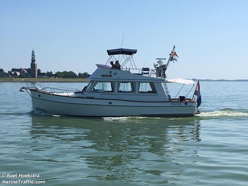 sophia (Pleasure craft) - IMO , MMSI 244059244, Call Sign PI7412 under the flag of Netherlands