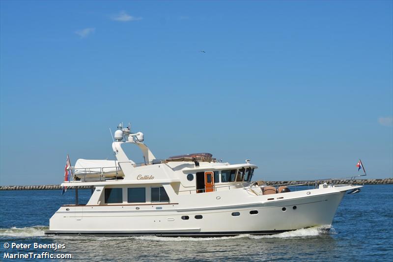callisto (Pleasure craft) - IMO , MMSI 244070776, Call Sign PE7554 under the flag of Netherlands