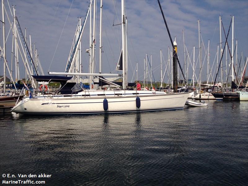 nerissa (Sailing vessel) - IMO , MMSI 244110809, Call Sign PE9763 under the flag of Netherlands